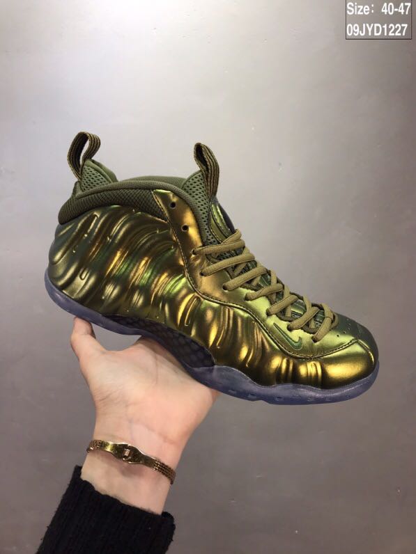 New Arrival Nike Air Foamposite 1 All Gold